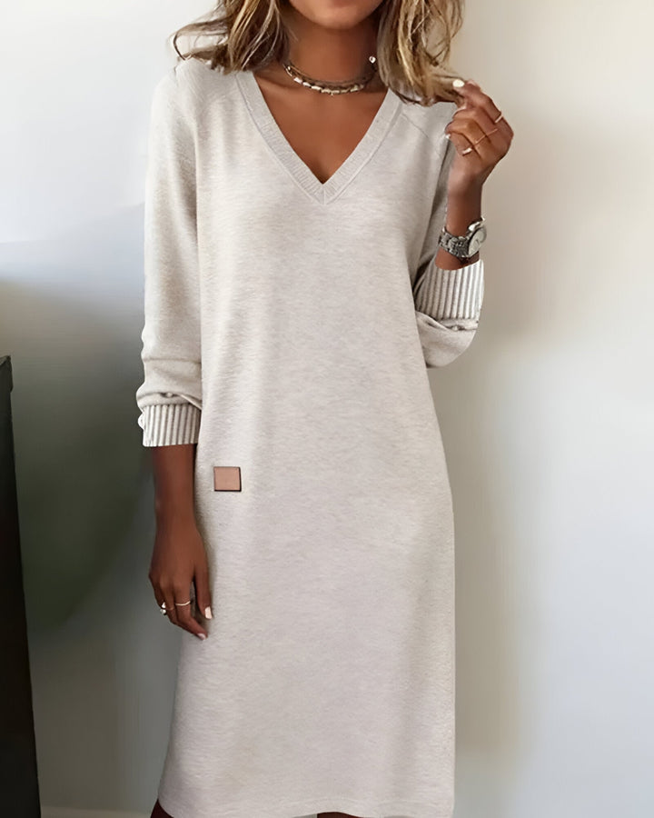 Amelia Casual Knit Dress