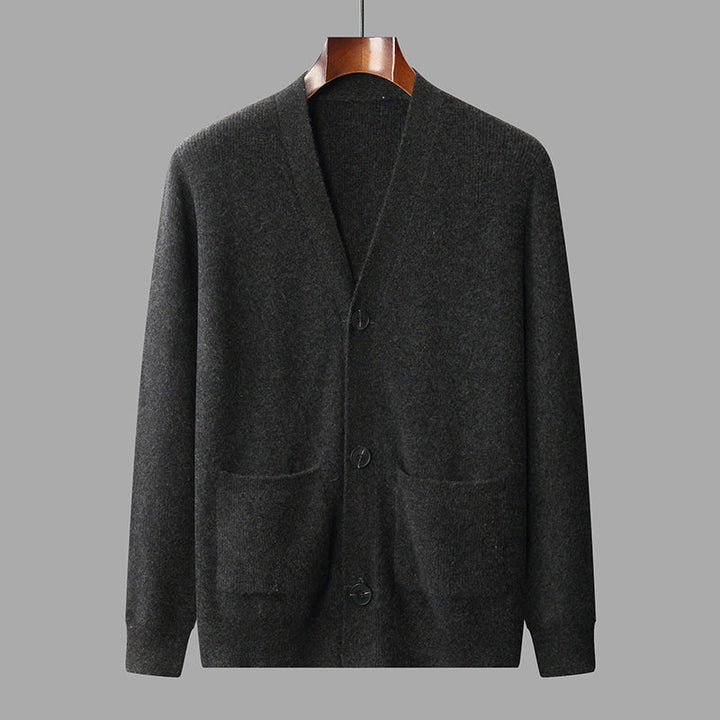 Myles 100% Cashmere Cardigan