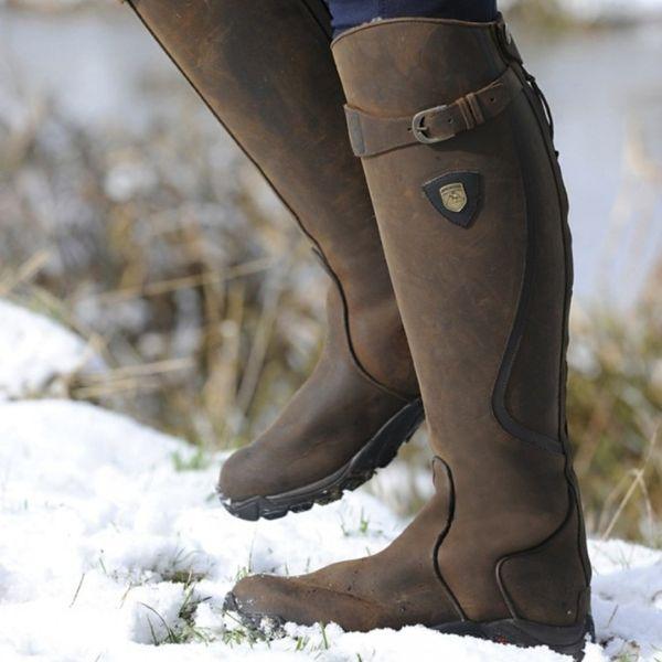 Lavinia – Waterproof Leather Riding Boots