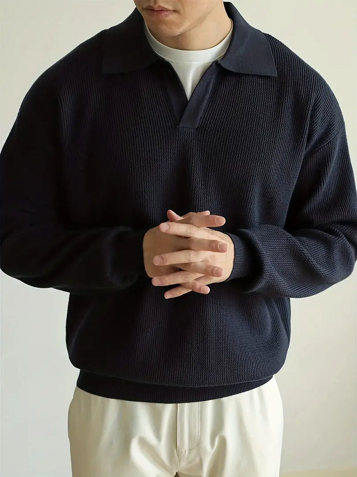 Edward Long-Sleeve Polo