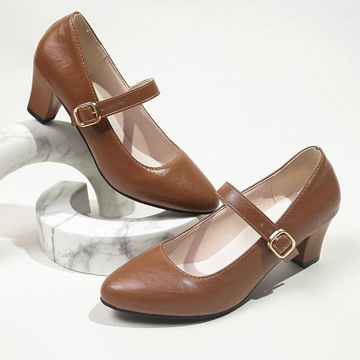 Ellan Leather Heels