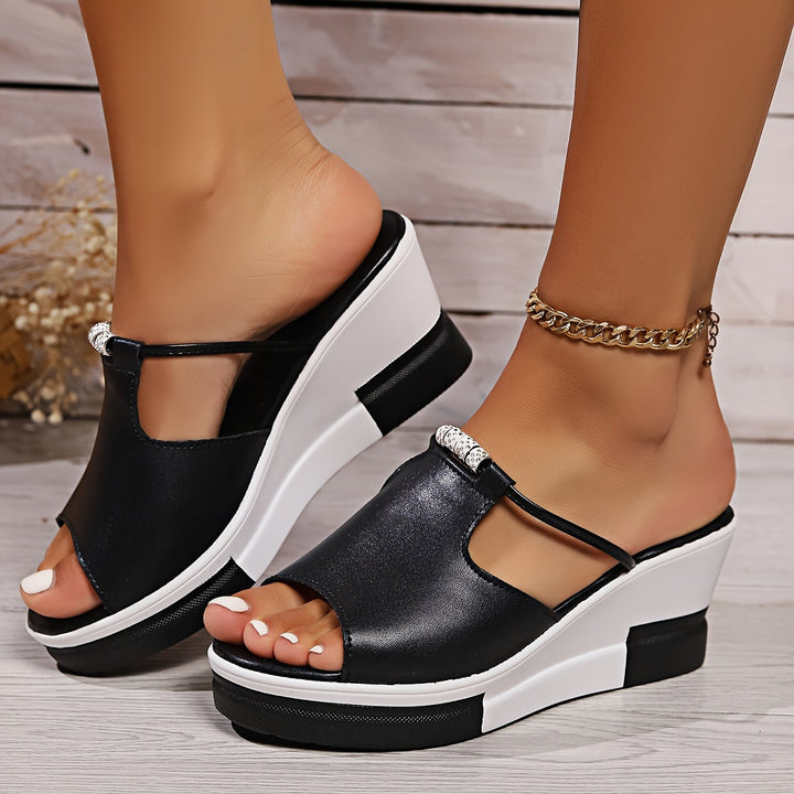 SORELLA | Comfort Lift Platform Sandals