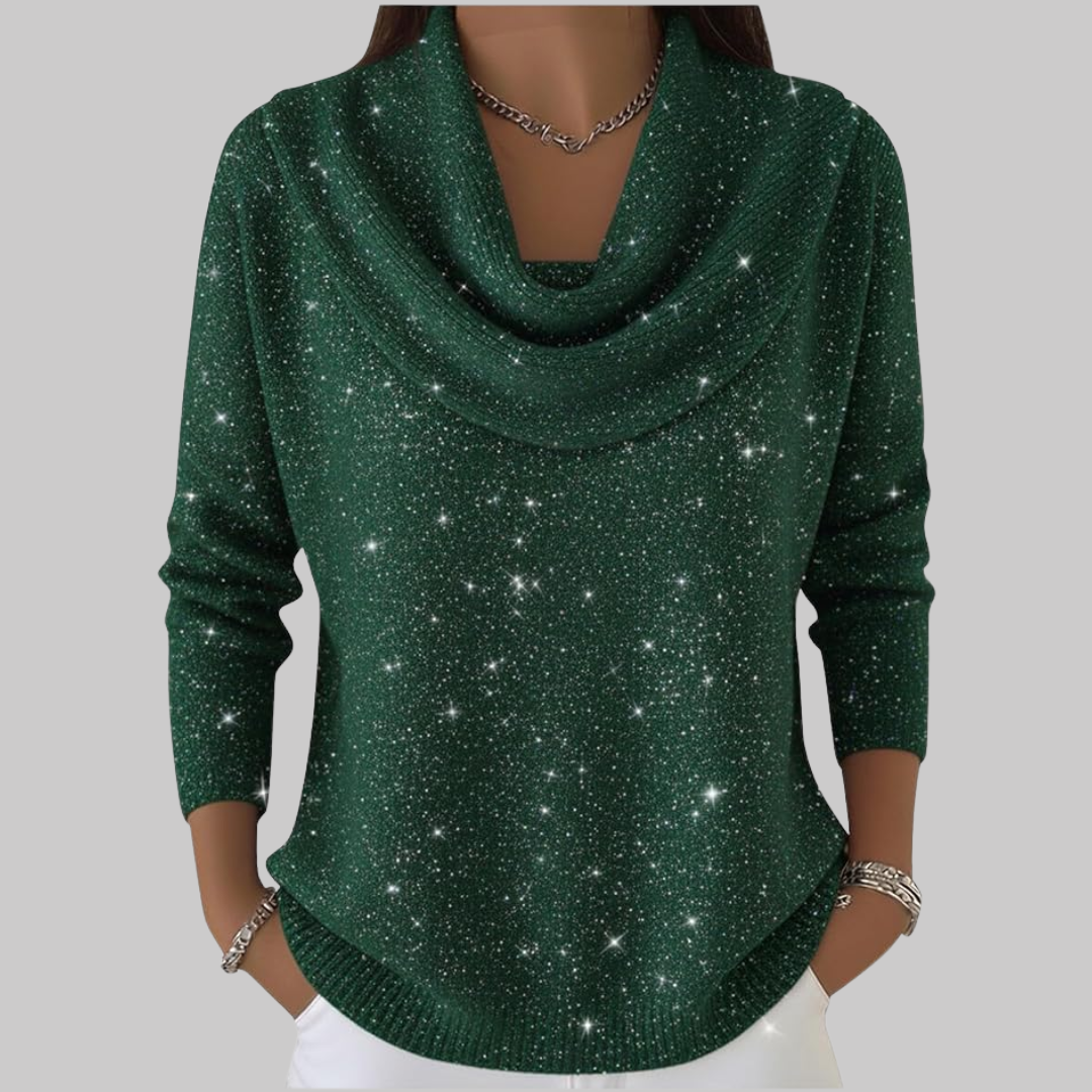 Soft-Collared Pullover