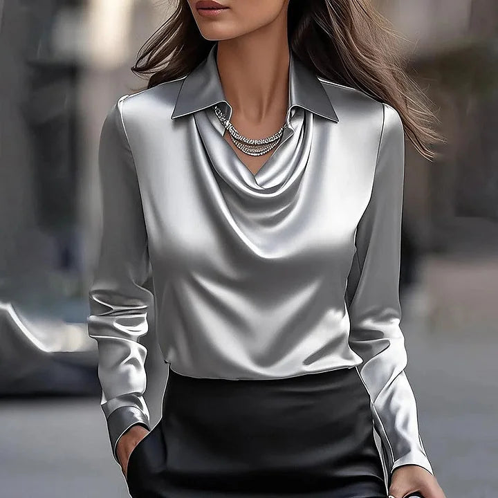 Elowen | Draped Elegance Blouse