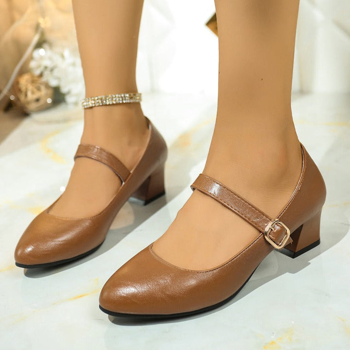 Ellan Leather Heels