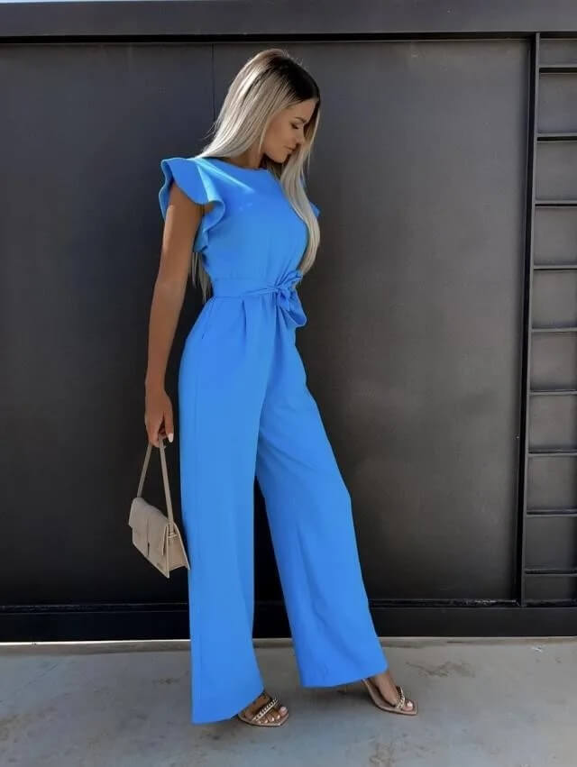 Florentia™ Elegant Wide-Leg Jumpsuit