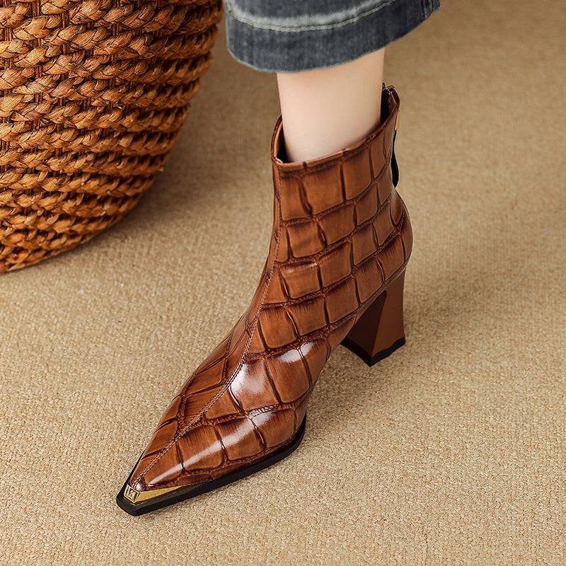 Levia Genuine Leather Boots