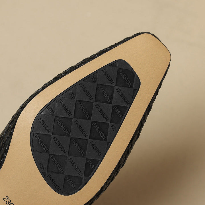 Edina Genuine Leather Heels