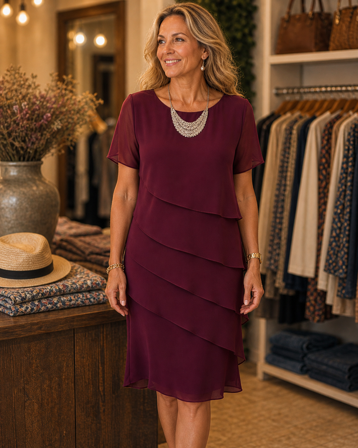 Aurelia | Refined Layered Dress