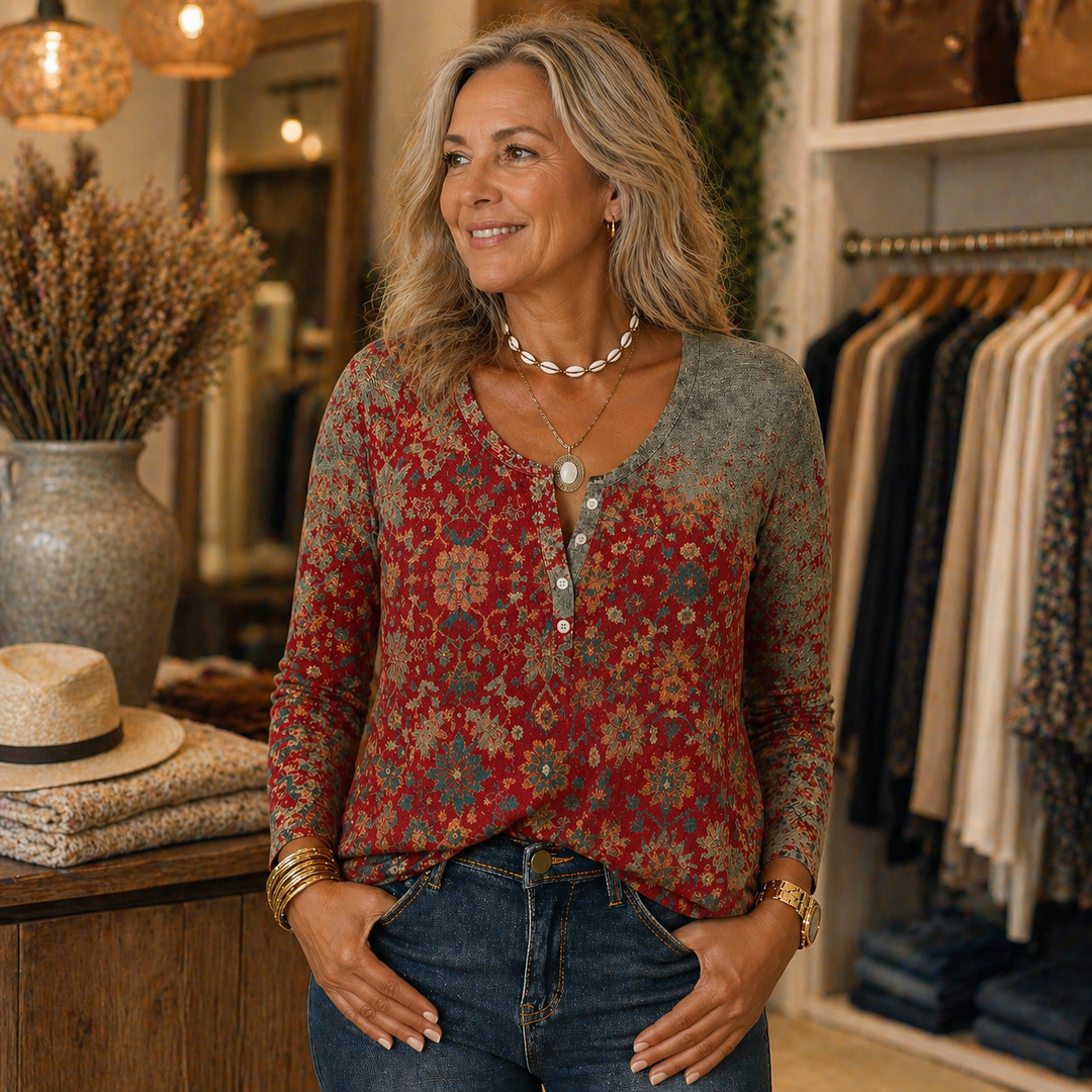 MAÉVA - CASUAL COTTON BLOUSE