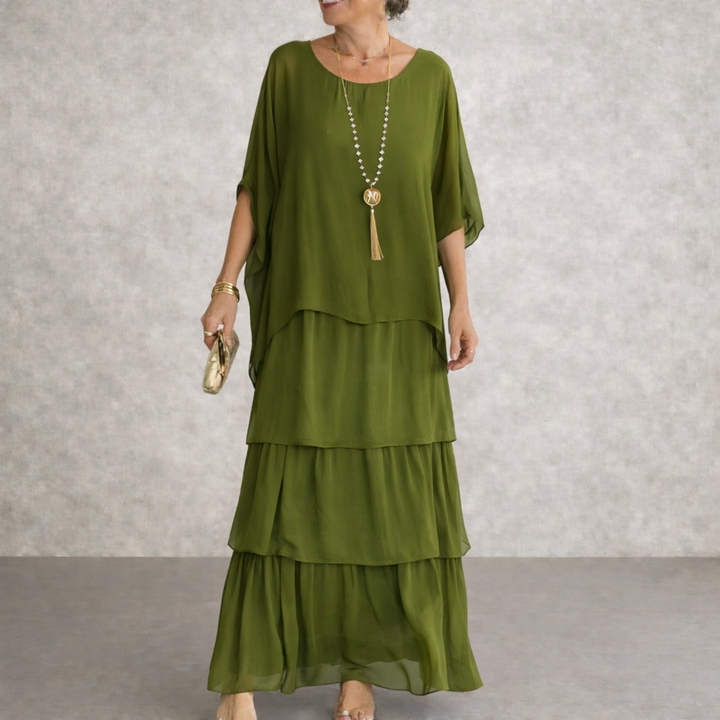 Lara | Elegant Flowing Maxi Dress