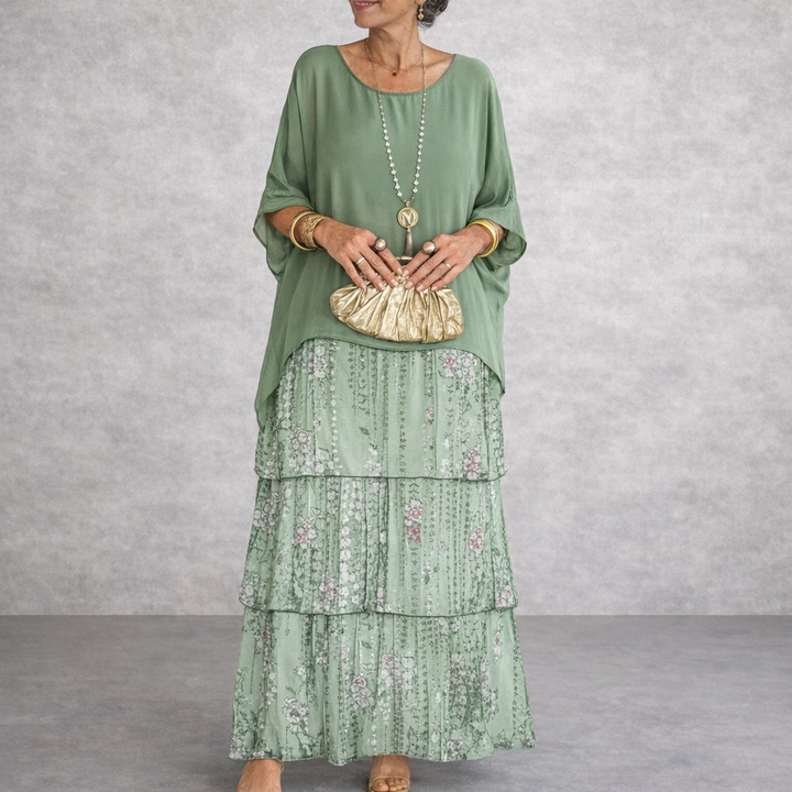 Lara | Elegant Flowing Maxi Dress