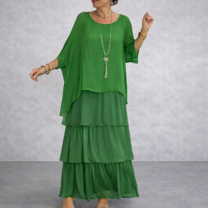 Lara | Elegant Flowing Maxi Dress