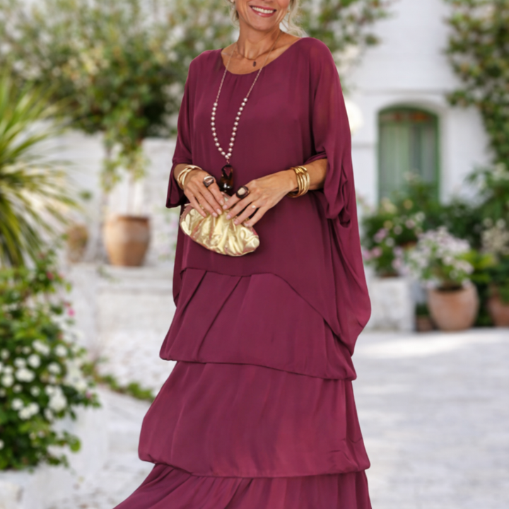 Lara | Elegant Flowing Maxi Dress