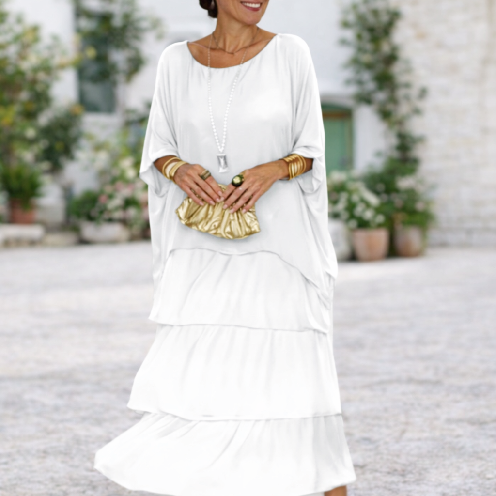 Lara | Elegant Flowing Maxi Dress
