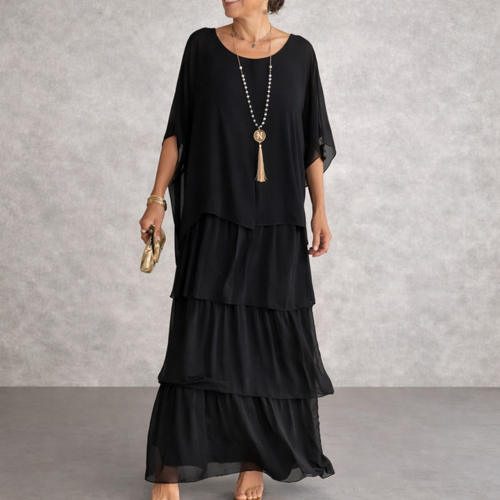 Lara | Elegant Flowing Maxi Dress