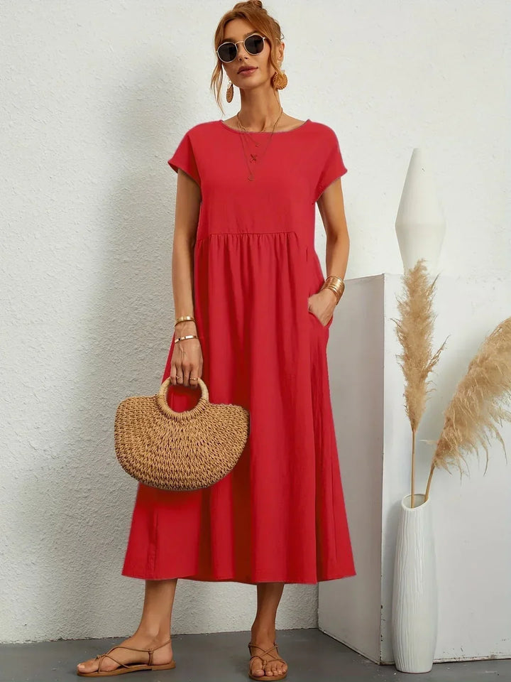 Seraphina | Effortless Elegance Cotton Dress