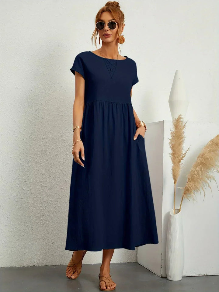Seraphina | Effortless Elegance Cotton Dress
