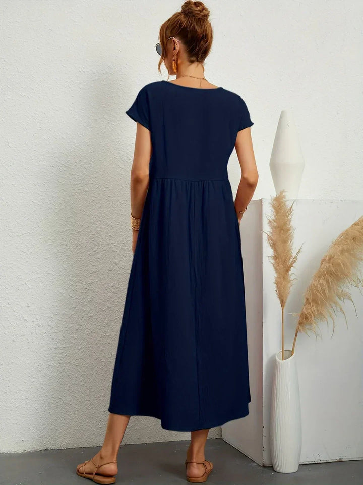 Seraphina | Effortless Elegance Cotton Dress