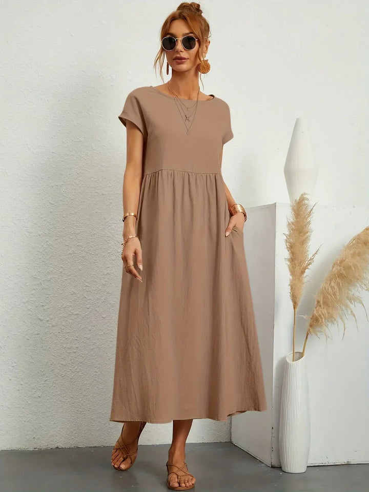 Seraphina | Effortless Elegance Cotton Dress