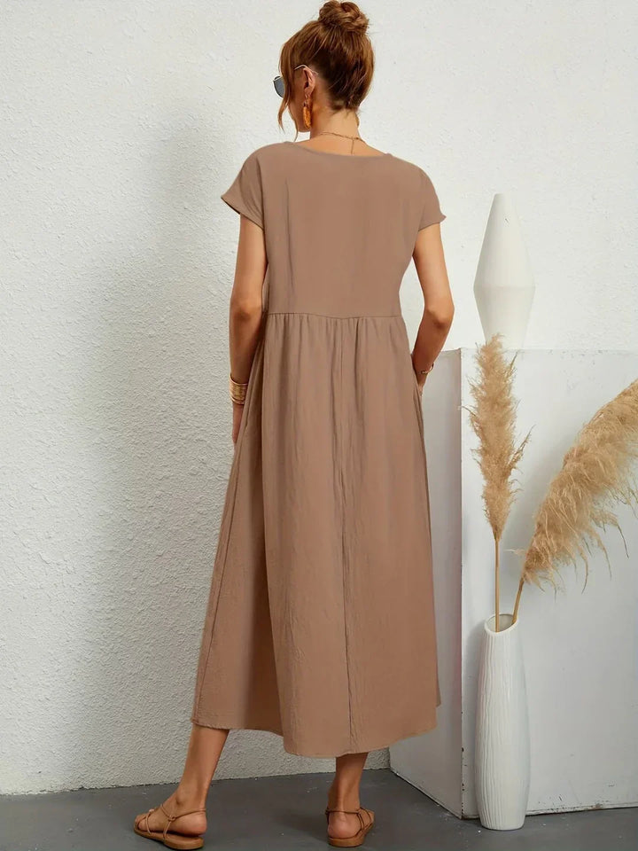 Seraphina | Effortless Elegance Cotton Dress