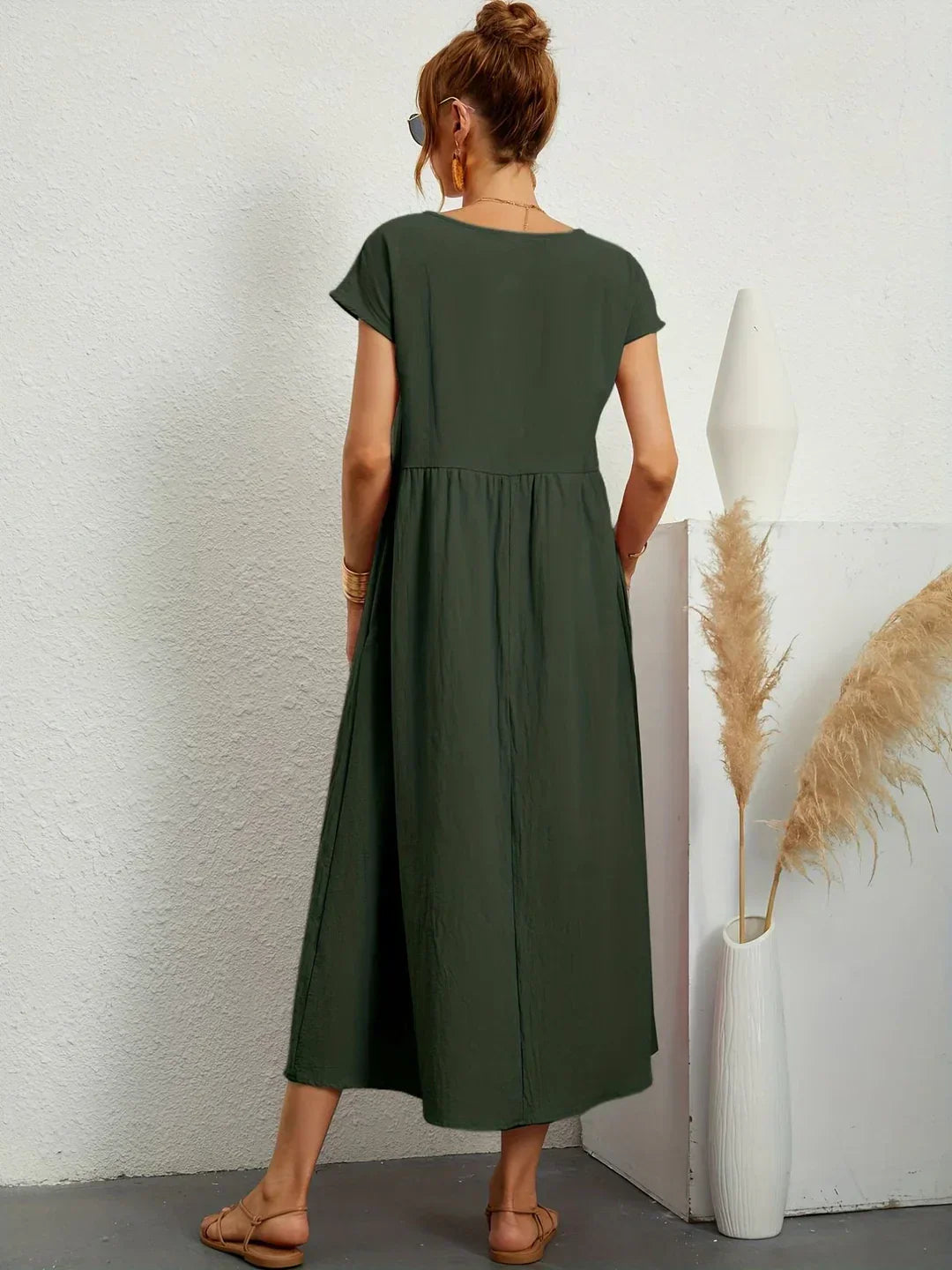 Seraphina | Effortless Elegance Cotton Dress