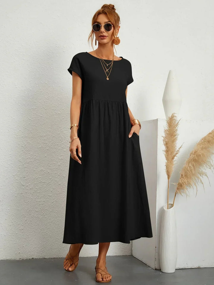 Seraphina | Effortless Elegance Cotton Dress