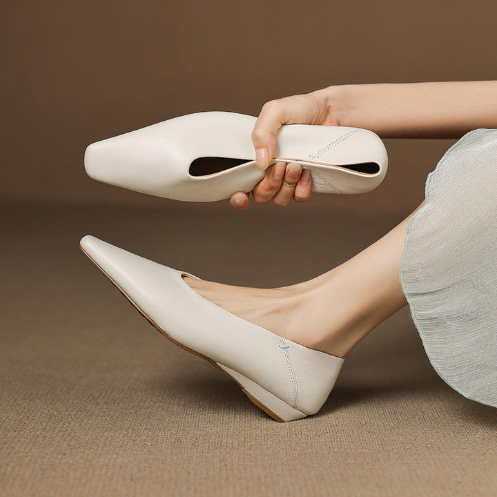 Demir Genuine Leather Flats