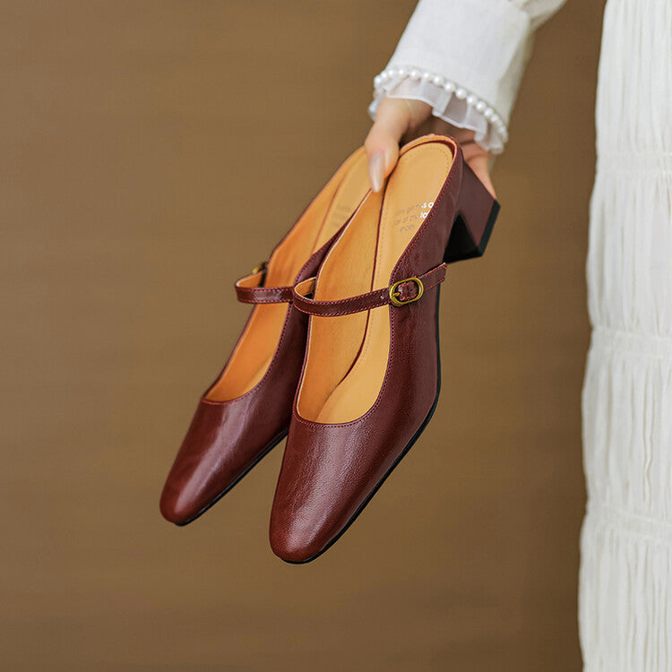 Cressi Genuine Leather Mules