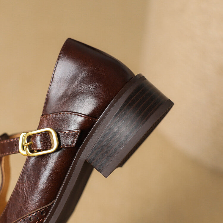 Caspi Genuine Leather Shoes