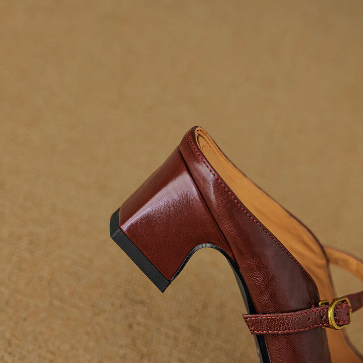 Cressi Genuine Leather Mules