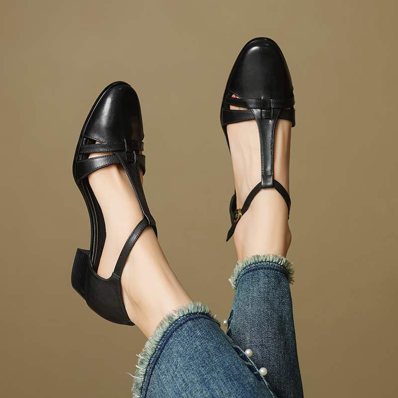 Daria Genuine Leather Flats