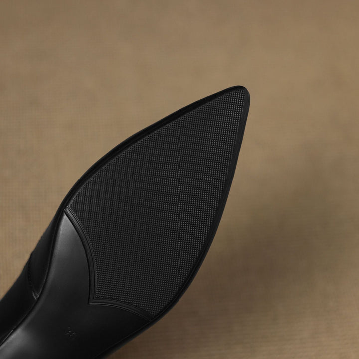 Meya Genuine Leather Flats