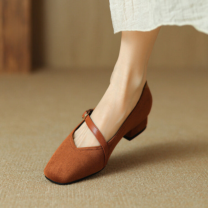 Mailan Suede Heels