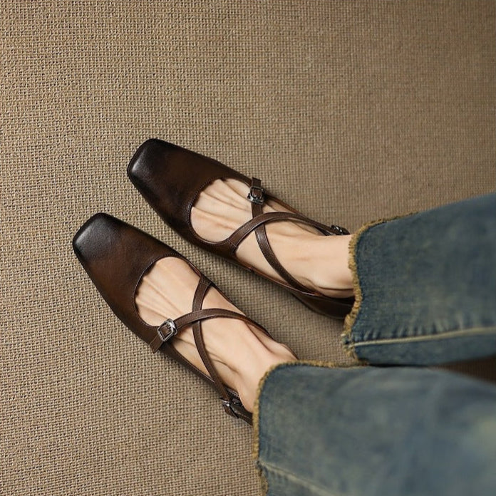 Ketra Genuine Leather Heels