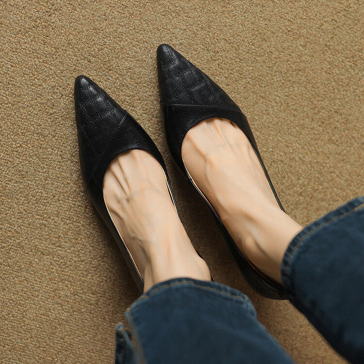 Aurelia Genuine Leather Heels