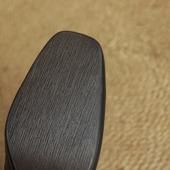 Rocio Genuine Leather Heels