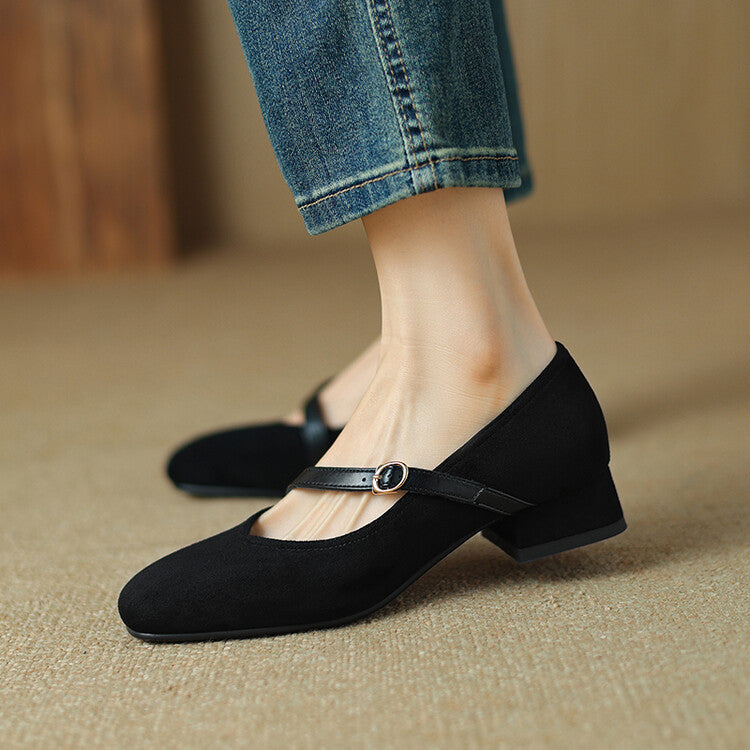 Mailan Suede Heels