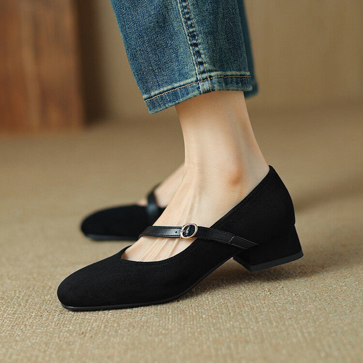 Mailan Suede Heels