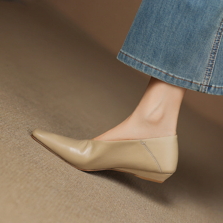 Demir Genuine Leather Flats