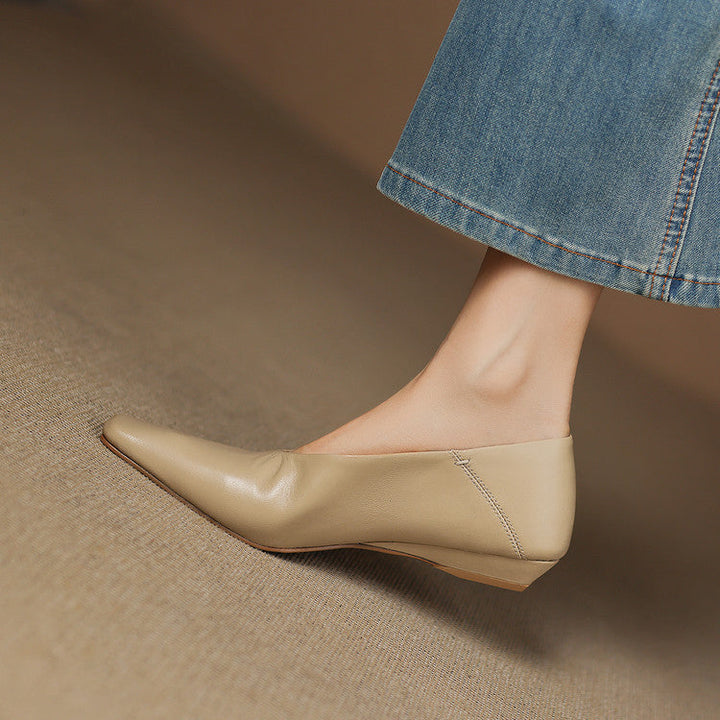 Demir Genuine Leather Flats