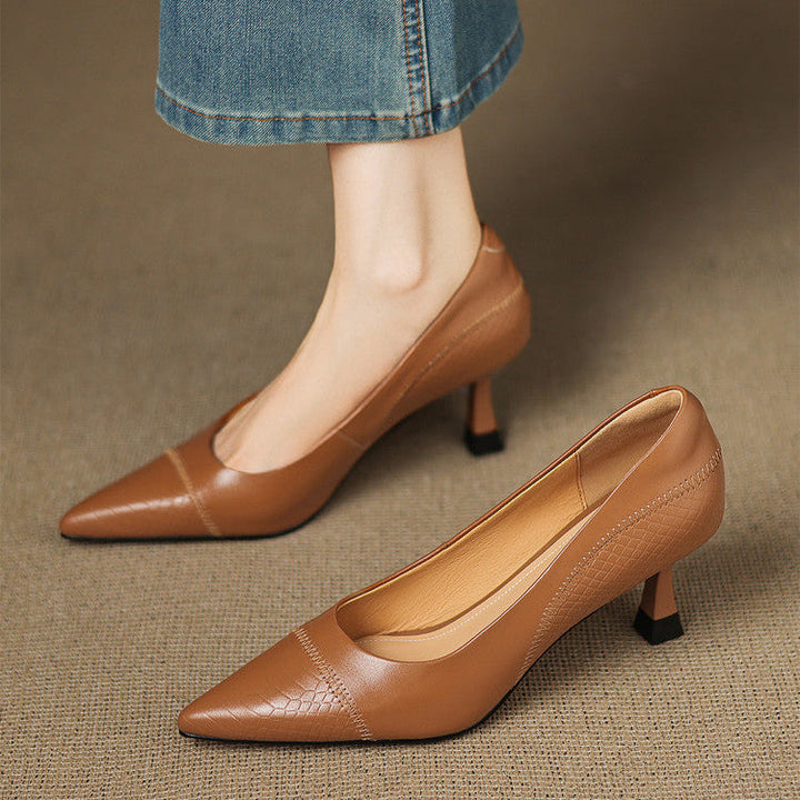 Edah Genuine Leather Heels