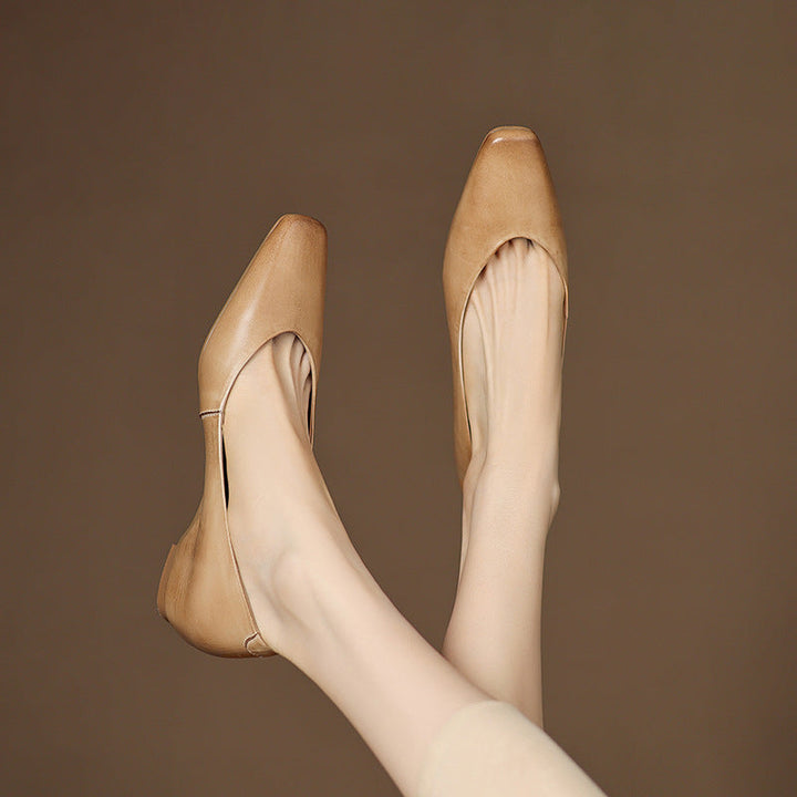 Mylie Genuine Leather Flats