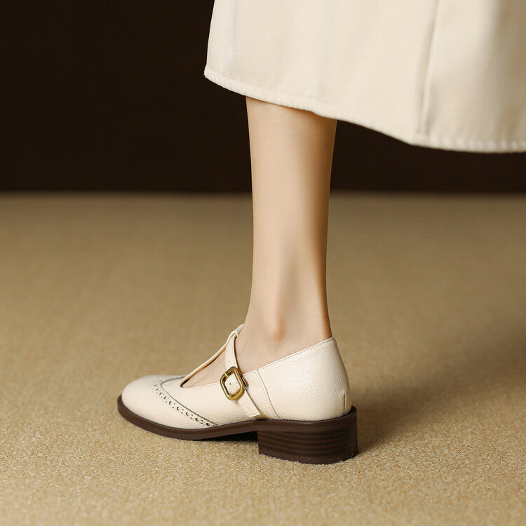 Caspi Genuine Leather Shoes