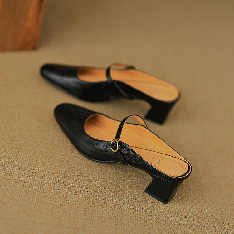 Cressi Genuine Leather Mules
