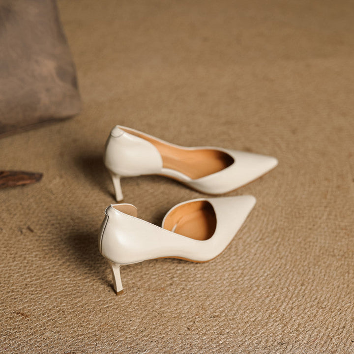 Sophie Genuine Leather Heels