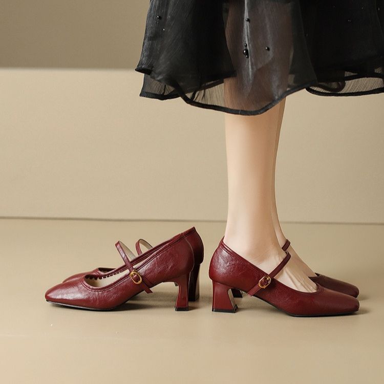 Santoni Leather Heels