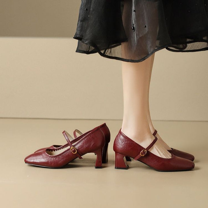 Santoni Leather Heels