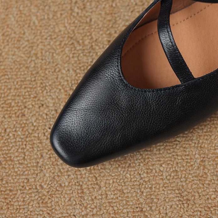 Orida Genuine Leather Heels