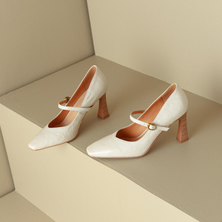 Lorel Genuine Leather Heels